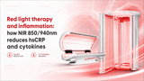Red Light Therapy and Inflammation: How NIR 850/940nm Reduces hsCRP and Cytokines