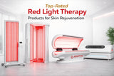 Zenapura top-rated red light therapy devices for skin rejuvenation including bed, stand-up machine and panel