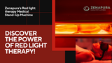 Unlocking the Healing Power of Light with Zenapura's Medical Grade Red Light Therapy Stand-Up Machine