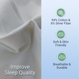 ZenNest Grounding Sheets - Organic Cotton with Silver Thread