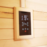 Infrared Sauna with Foot Heat and Smartphone Control