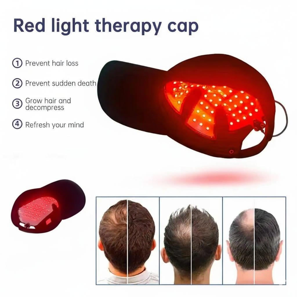 Zenapura Red Light Therapy Hair Rejuvenation Hat