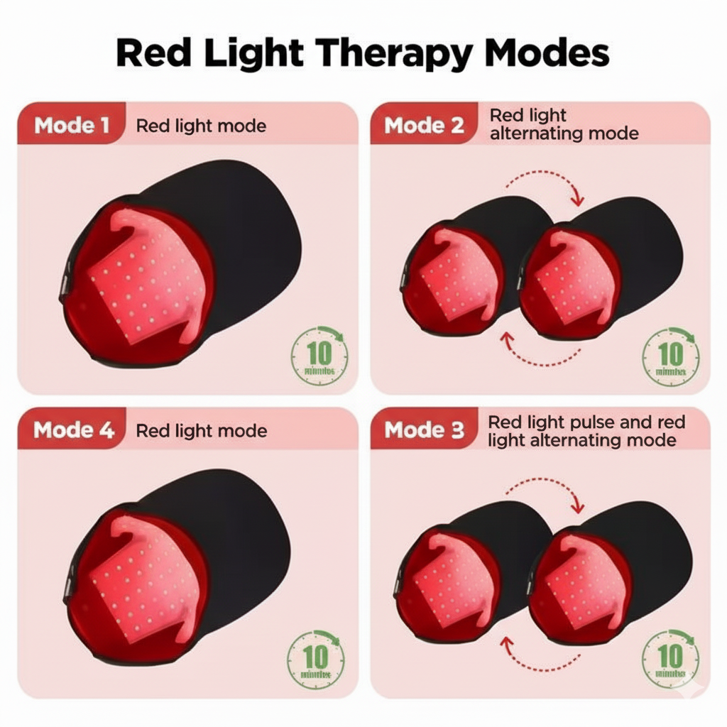 Zenapura Red Light Therapy Hair Rejuvenation Hat